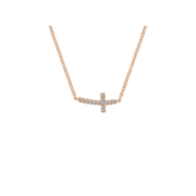 The CHRISTINA Cross Necklace