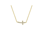 The CHRISTINA Cross Necklace