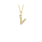 The GINA Initial Necklace