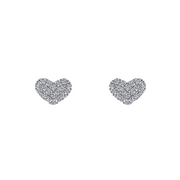 The LOVIE Heart Stud Earrings