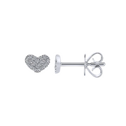The LOVIE Heart Stud Earrings