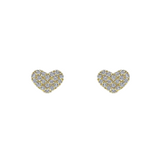 The LOVIE Heart Stud Earrings