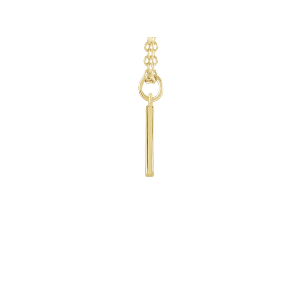 The MEL Initial Necklace