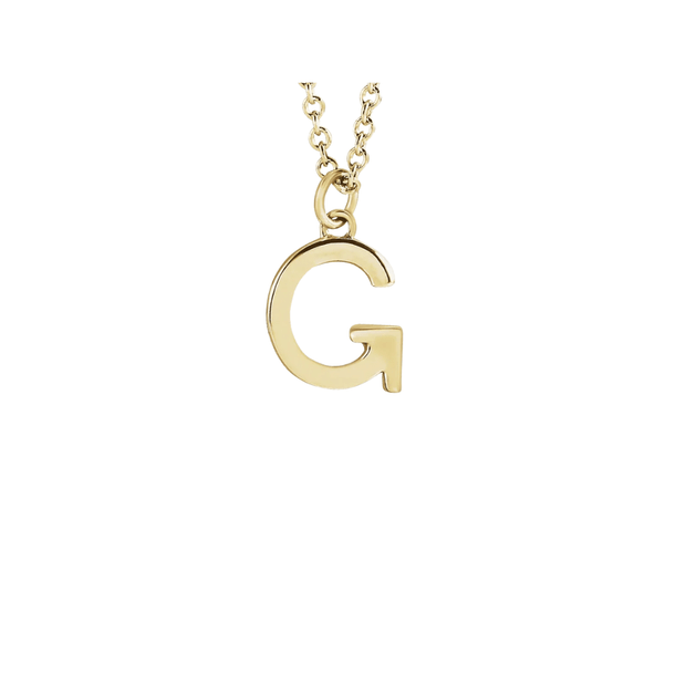 The MEL Initial Necklace