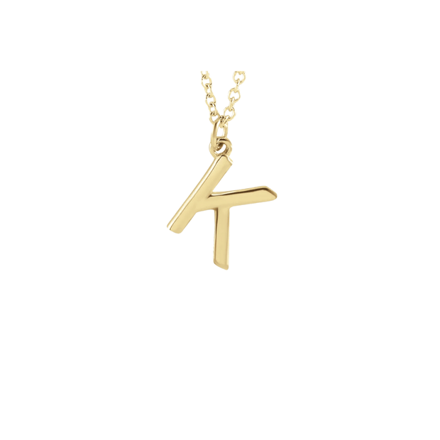 The MEL Initial Necklace