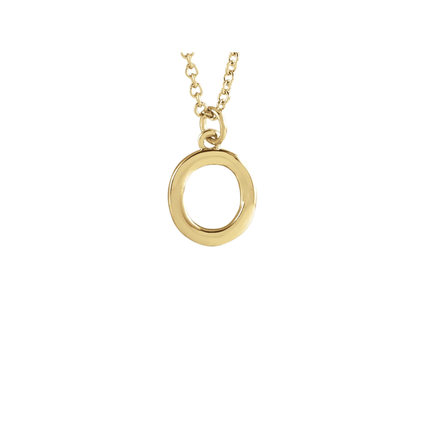 The MEL Initial Necklace