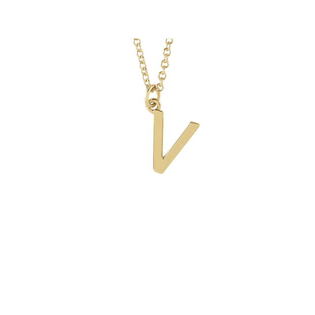 The MEL Initial Necklace