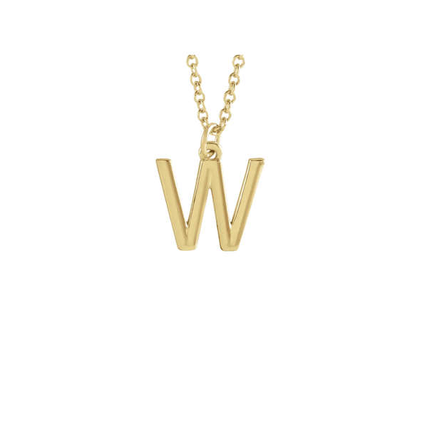 The MEL Initial Necklace