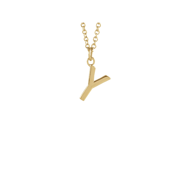 The MEL Initial Necklace