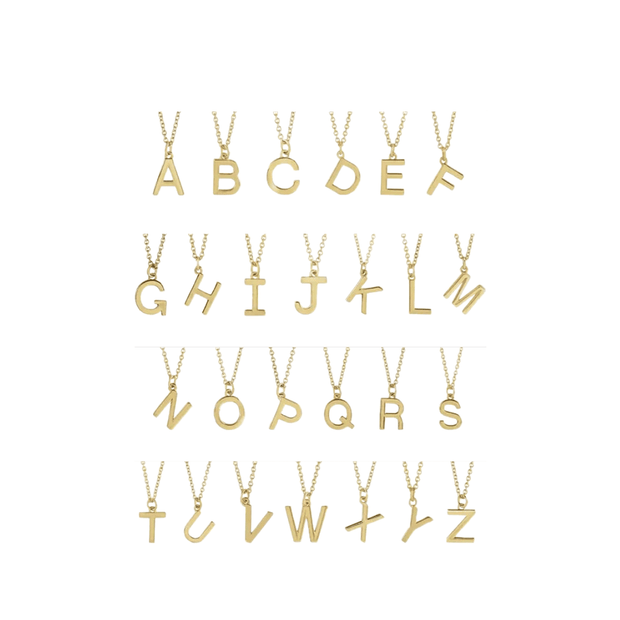 The MEL Initial Necklace