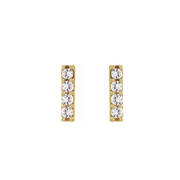 The PECO Bar Stud Earrings