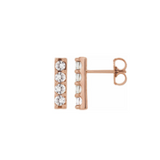 The PECO Bar Stud Earrings