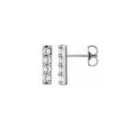 The PECO Bar Stud Earrings