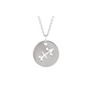 The ZODIAC Tag Pendant Necklace