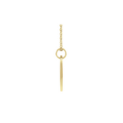 The ZODIAC Tag Pendant Necklace