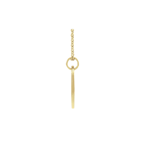 The ZODIAC Tag Pendant Necklace