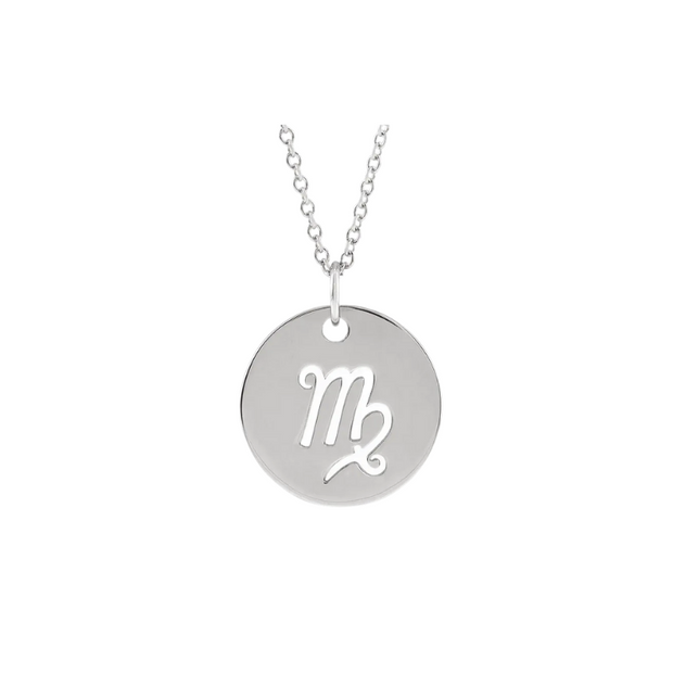 The ZODIAC Tag Pendant Necklace