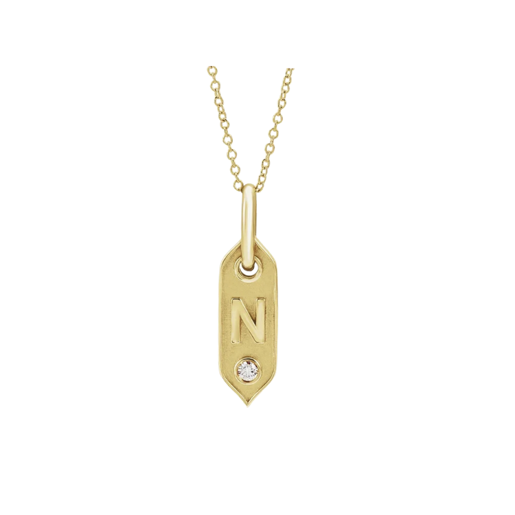 The LANA Initial Pendant Necklace CALVIN S Fine Jewelry